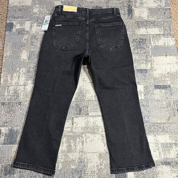 Michael Kors Women Jeans Selma Hi Rise 8P Black Selma Cropped Flare $110 NWT - Picture 4 of 10